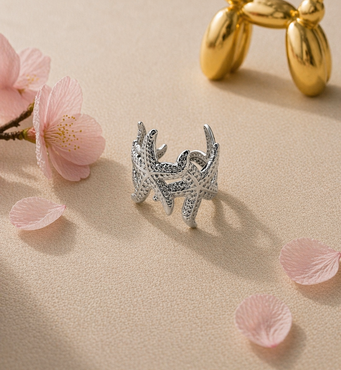 Ocean Crown Ring