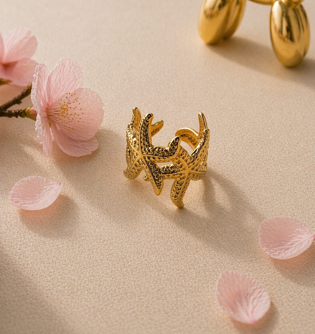 Ocean Crown Ring