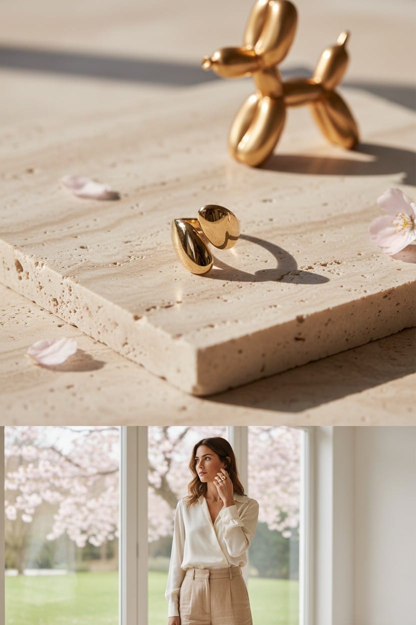 Golden Fluid Ring