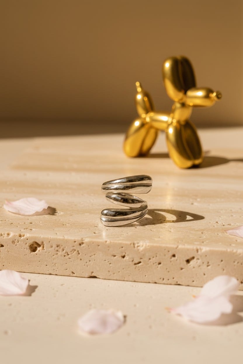 Aura Spiral Ring