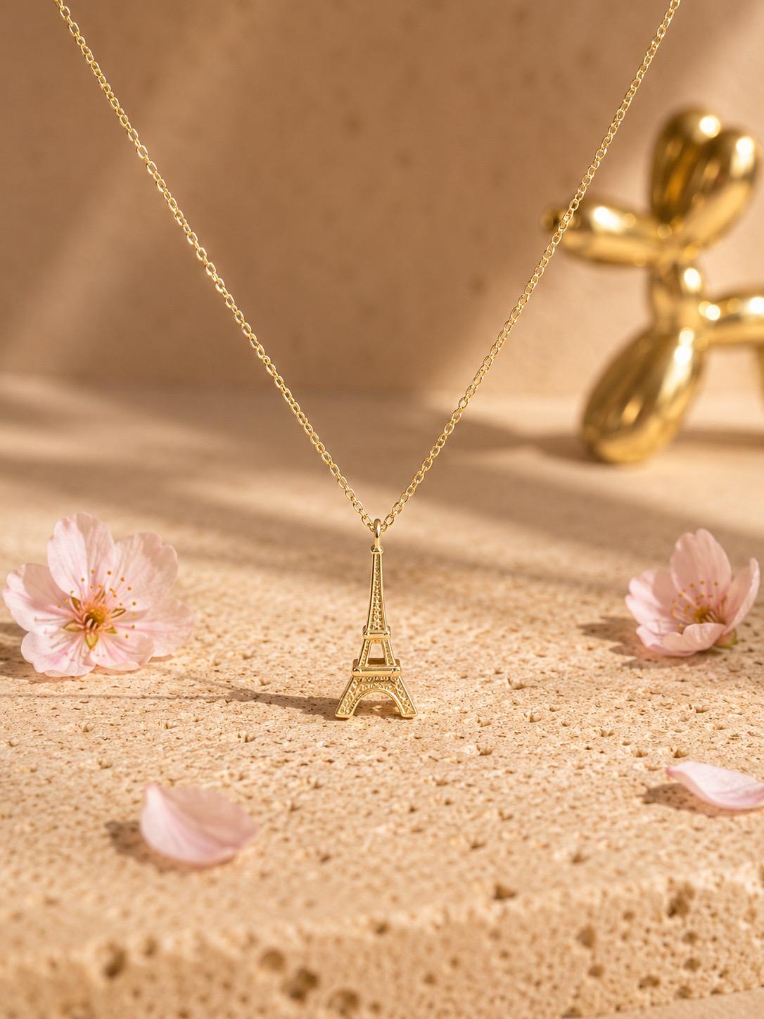 Collar Parisienne Gold  "Lleva París contigo, siempre."