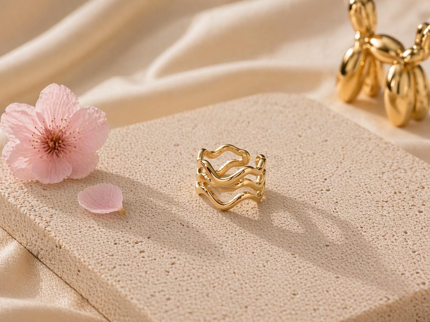 Anillo Ondine Gold