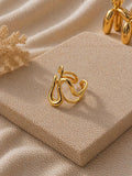 Anillo Serpentine Gold